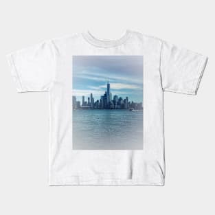 Manhattan Skyline, New York City Kids T-Shirt